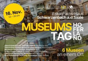 Erster Museumstag Hofer Land am 16. November 2024